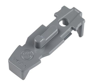 Magpul Industries Tactile Lock-Plate Type 1 Stealth Gray PMAG GEN M3 - 5 Pack