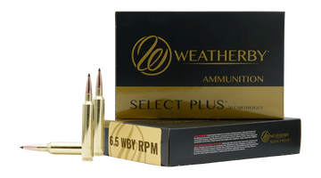 Weatherby Select Plus 6.5 WBY RPM 156gr Elite Hunter 20-Rd
