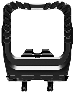 Radian Weapons Guardian+Six Optic Guard & Back-Up Iron Sights - Glock MOS / Trijicon RCR - Black