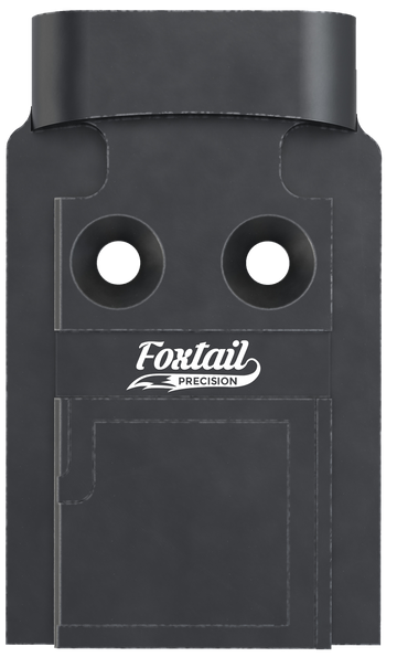 Foxtail Precision 100008 Red Dot Adapter Plate for Glock MOS - Black Anodized 7075 Aluminum