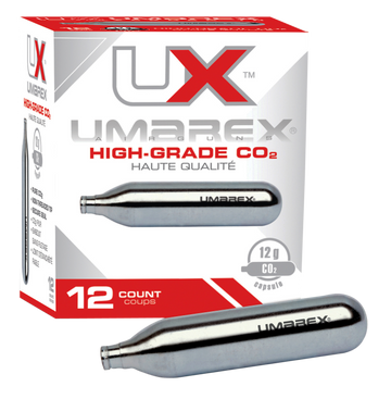 RWS Umarex 12-Gram CO2 Cartridges 12/Box