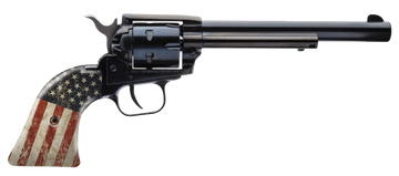 Heritage Mfg Rough Rider 22 LR 6.5" 6-Shot SAO Revolver - US Flag Grip