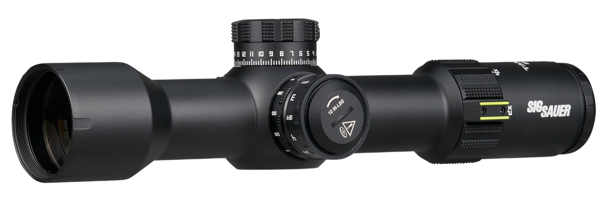 Sig Sauer Electro-Optics Tango-DMR 2-12x42mm 34mm Tube Illuminated MOA Milling 2.0 FFP Riflescope - Black Anodized