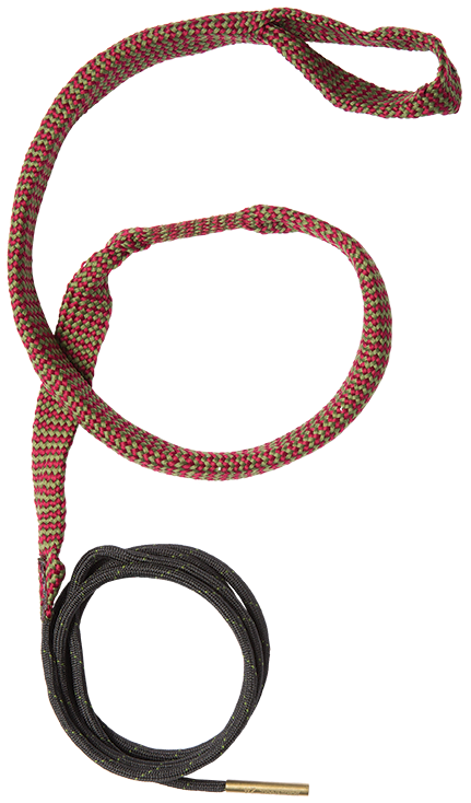 Hoppes BoreSnake Den 6mm/.243 Rifle Bore Cleaner Rope - Bronze Bristle