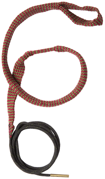 Hoppes BoreSnake Den 6mm/.243 Rifle Bore Cleaner Rope - Bronze Bristle