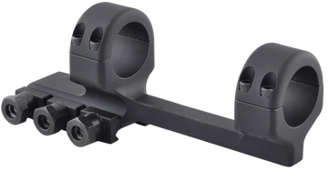 DNZ Freedom Reaper Forward Picatinny Rail 20 MOA 30mm Extra High Matte Black Scope Mount & Ring Combo
