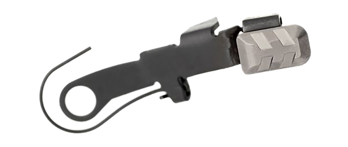 Tyrant CNC Extended Slide Release for Glock Gen 2-4 9mm - Gray 6061 Aluminum