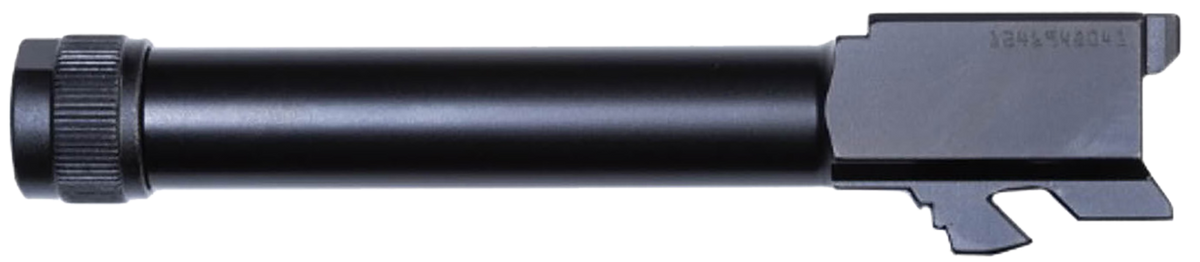 Glock G19 Gen5 9mm Luger 1/2x28 Threaded Steel Barrel - Black
