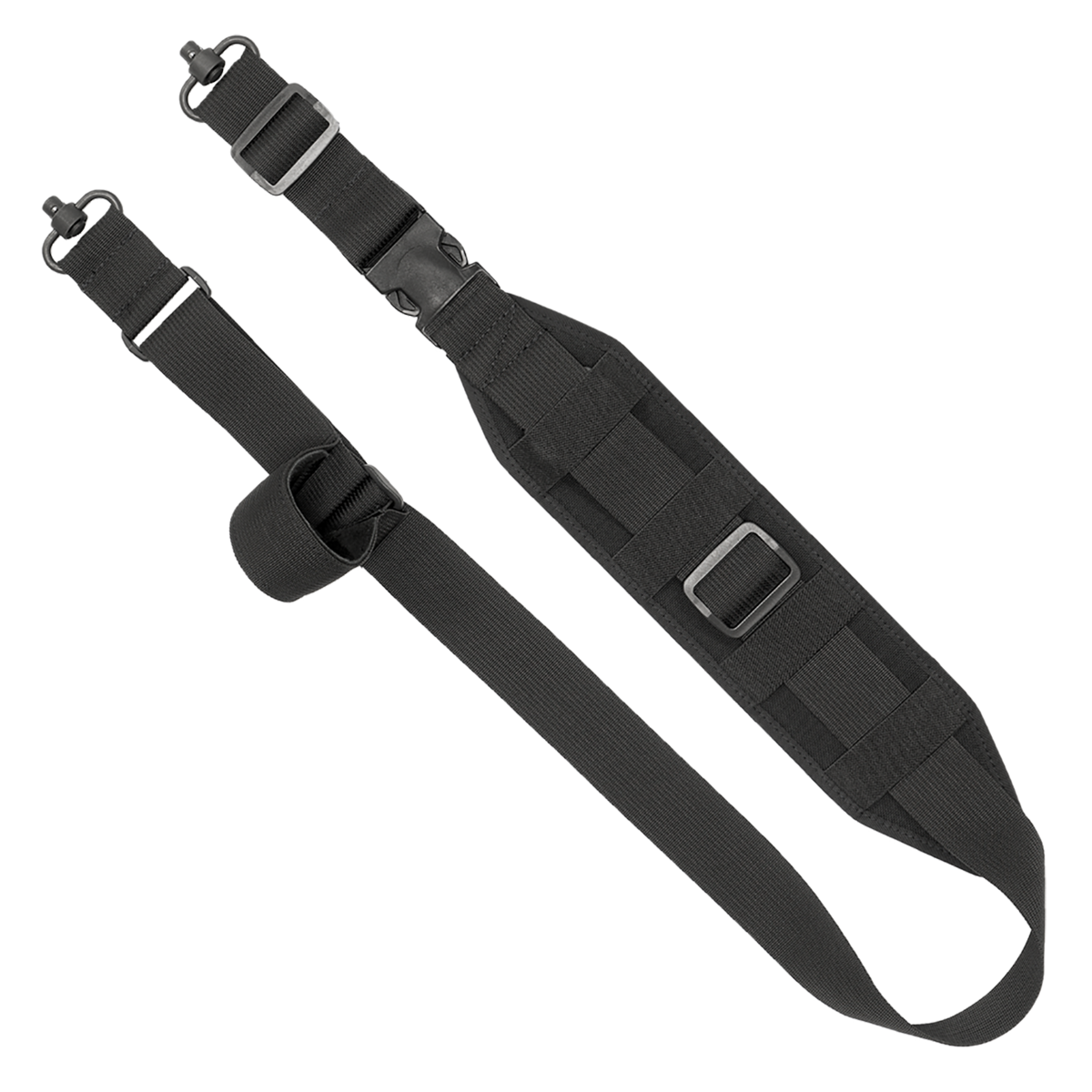 GrovTec QS Heavy Gunner GTSL133 1.5" Black Adjustable Rifle/Shotgun Sling w/ Push Button Swivels