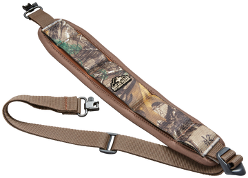 Butler Creek Comfort Stretch Rifle Sling 1" Swivels 44" x 2.50" Neoprene Realtree Xtra