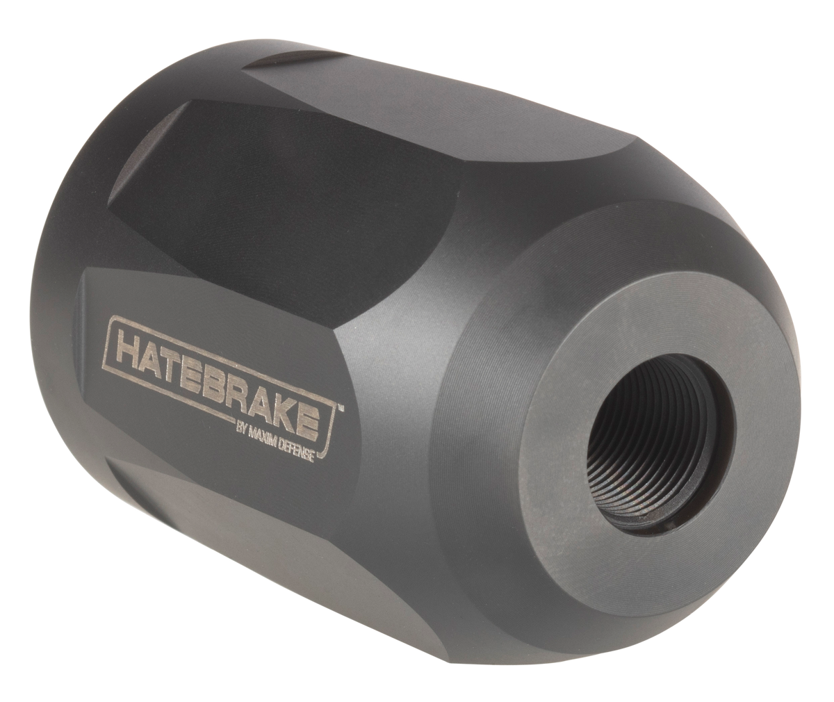 Maxim Defense Hate Brake 5.56x45mm NATO 1/2x28 Octagon Muzzle Brake - Black DLC