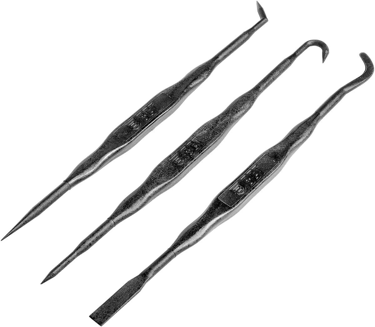 Breakthrough Clean Double Ended Fiber Picks 3 Pack - Black