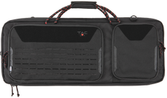 Tac Six Squad 32" Tactical Rifle Case Black 600D Polyester Lockable