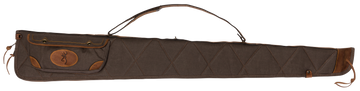 Browning Lona 52" Rifle Case Canvas Flint/Brown Closed-Cell Foam Padding