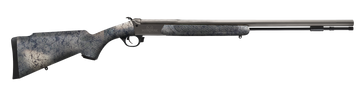 Traditions NitroBolt 50 Cal 24" Bolt Action Muzzleloader - Tungsten Cerakote Fluted Barrel, Desert Web Stock