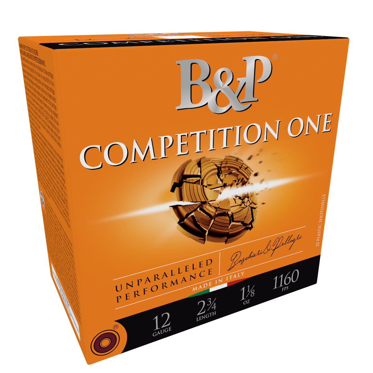 B&P Ammunition Competition One 12 Gauge 2.75" 1oz #9 Shot - Box or Case