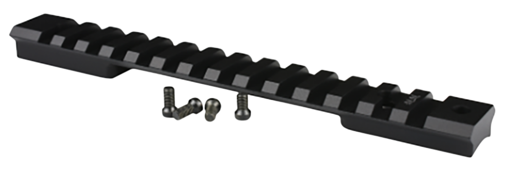 Warne 7664-20MOA Mountain Tech Tactical Rail Black Anodized 7075-T6 Aluminum, Fits HS Precision/Savage 110 Short Action, 20 MOA