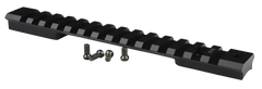 Warne 7664-20MOA Mountain Tech Tactical Rail Black Anodized 7075-T6 Aluminum, Fits HS Precision/Savage 110 Short Action, 20 MOA