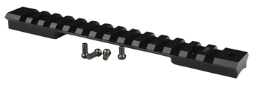 Warne 7664-20MOA Mountain Tech Tactical Rail Black Anodized 7075-T6 Aluminum, Fits HS Precision/Savage 110 Short Action, 20 MOA