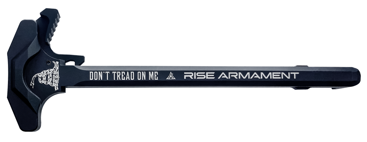 Rise Armament RA-212 DTOM Extended Charging Handle Black Aluminum for AR-15