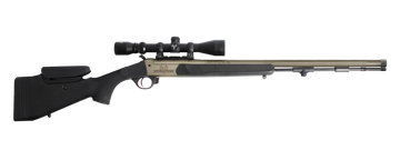 Traditions NitroFire Pro 50 Cal 26" Break-Open Muzzleloader - Black Synthetic w/ Scope