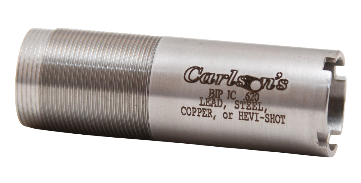 Carlsons 54413 20 Gauge Improved Cylinder Flush Choke Tube - Browning Invector Plus - Stainless Steel