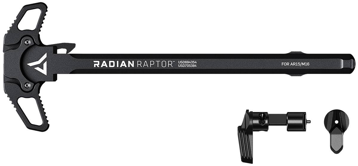Radian Weapons Raptor AR-15 5.56 NATO Charging Handle & Talon Safety - Black
