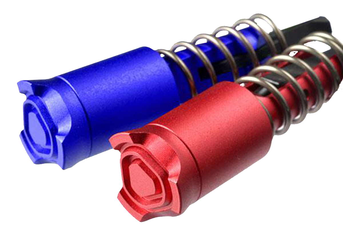 Strike Industries AR Forward Assist Blue Anodized Aluminum - AR-15/M16