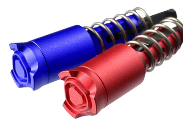 Strike Industries AR Forward Assist Blue Anodized Aluminum - AR-15/M16