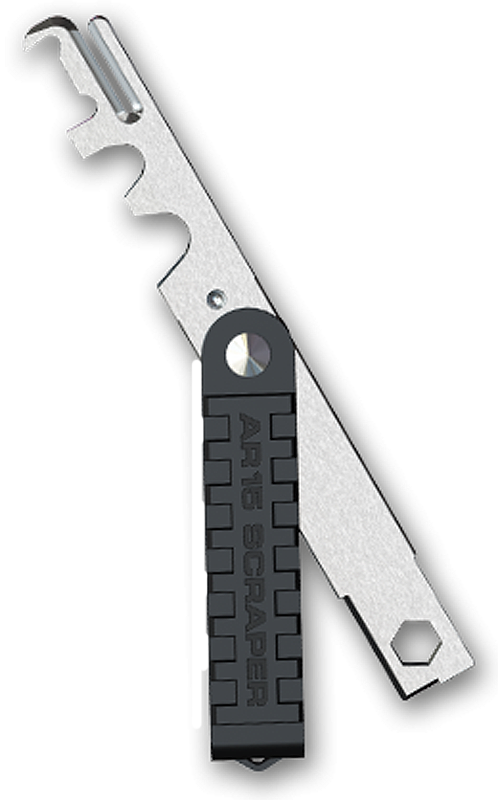 Real Avid AVAR15S AR-15 Scraper Stainless Steel