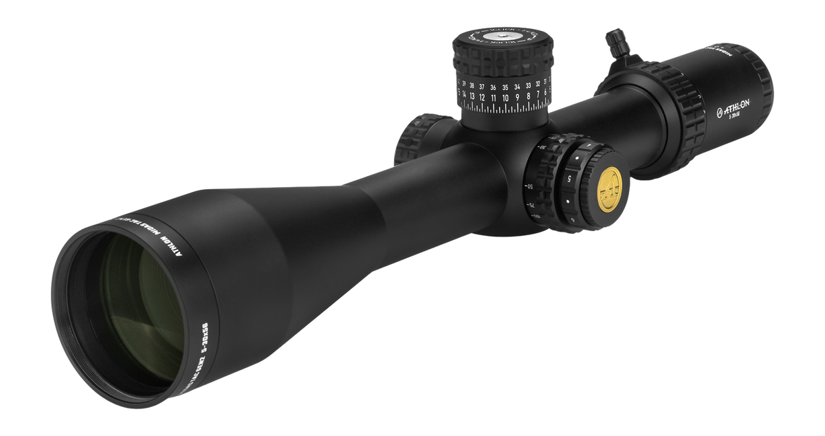 Athlon Midas TAC GEN2J HD 5-30x56 34mm Tube FFP Illuminated MOA Riflescope