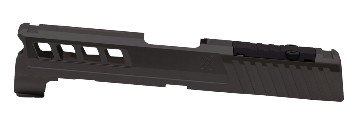 True Precision Axiom Pro Optic Cut Slide - Springfield Hellcat Pro - Black DLC 416R Stainless