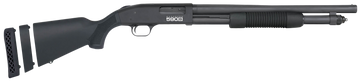 Mossberg 590S Compact 12 Gauge Pump 3" 9+1 18.50" Shotgun - Optic Cut, Adj LOP Synthetic Stock