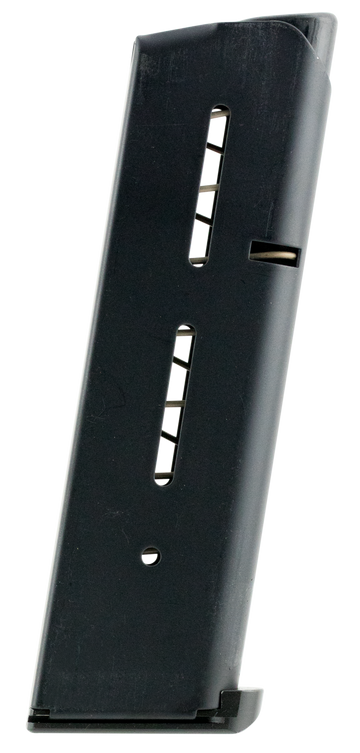 Wilson Combat 47DCB 1911 45 ACP 8rd Detachable Magazine - Lo-Profile Steel Floor Plate, Black