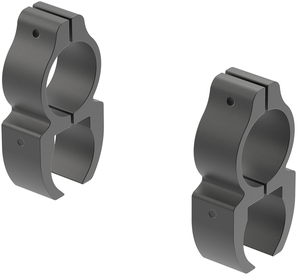 Leupold Rifleman Gen 2 1" .22 Rimfire 3/8" See-Thru Matte Scope Rings
