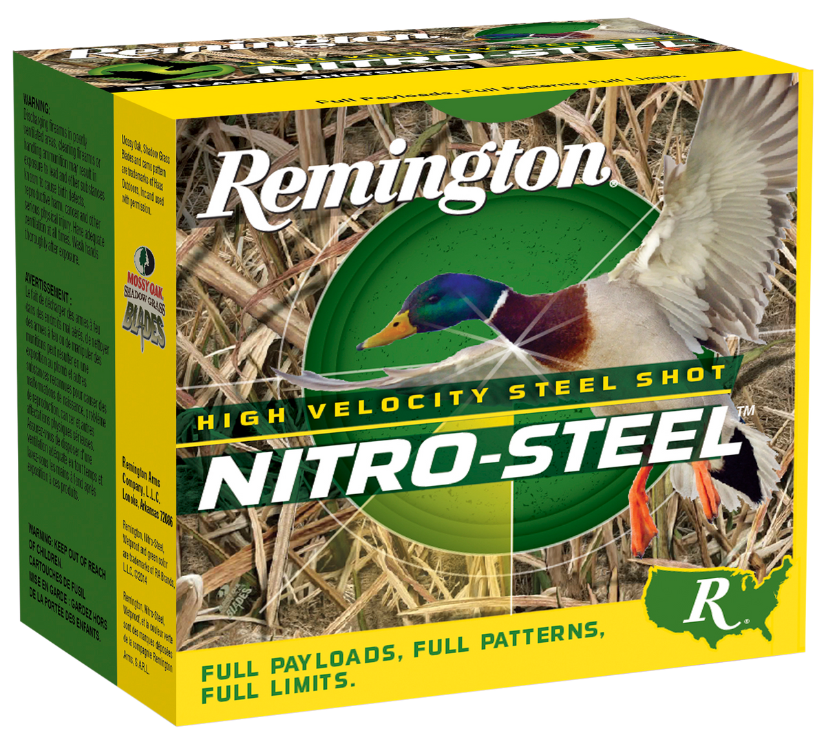 Remington Ammunition Nitro-Steel High Velocity 12 Gauge 3" 1-1/4oz #3 Shot 25 Rounds - Box or Case