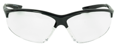 Walkers Game Ear IKON Tanker Ballistic Eyewear Clear Lens Matte Black Open Frame
