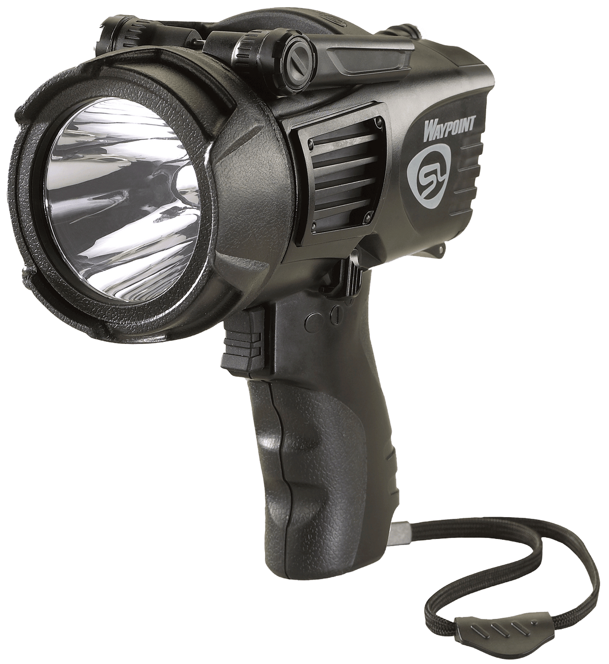 Streamlight WayPoint 40/550 Lumens LED Spotlight - Black Polycarbonate 625-Meter Pistol-Grip