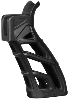 Adaptive Tactical Lightweight Tactical Grip (LTG) Skeletonized Black Polymer 25-Degree Grip Angle - AR Platform