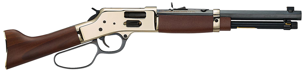 Henry H006GML Mare's Leg Side Gate 44 Mag/44 Special 12.9" 5+1 Lever-Action Pistol - Brass Receiver