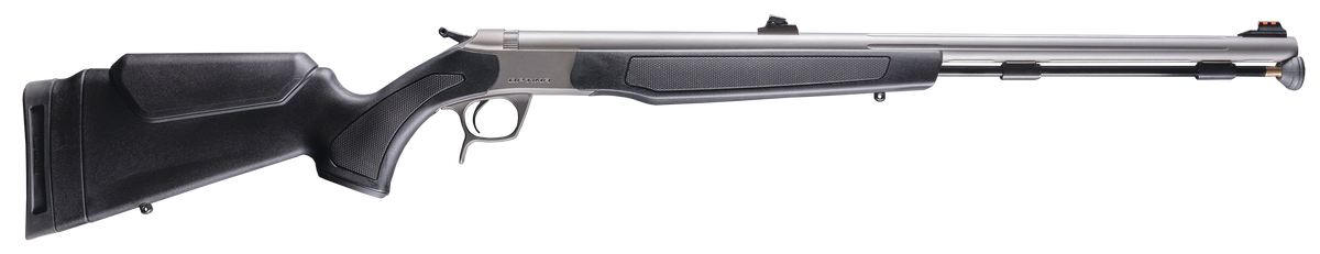 CVA Optima PR2050S 50 Cal 26" Fluted Stainless Break-Open Muzzleloader - Fiber Optic Sights