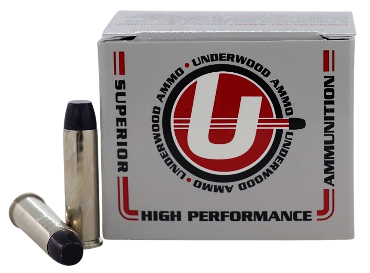 Underwood Ammo 720 357 Mag 180gr Hard Cast Flat Nose Gas Check - Box or Case