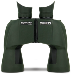 Steiner 2070 Nighthunter 8x56mm BaK-4 Porro Prism Auto Focus Binoculars - Matte Green Makrolon Rubber Armor