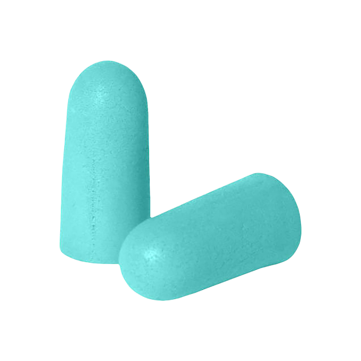 Radians Resistor FP70ABG/50 Foam Earplugs 32 dB NRR Aqua Blue Adult - 50 Pair