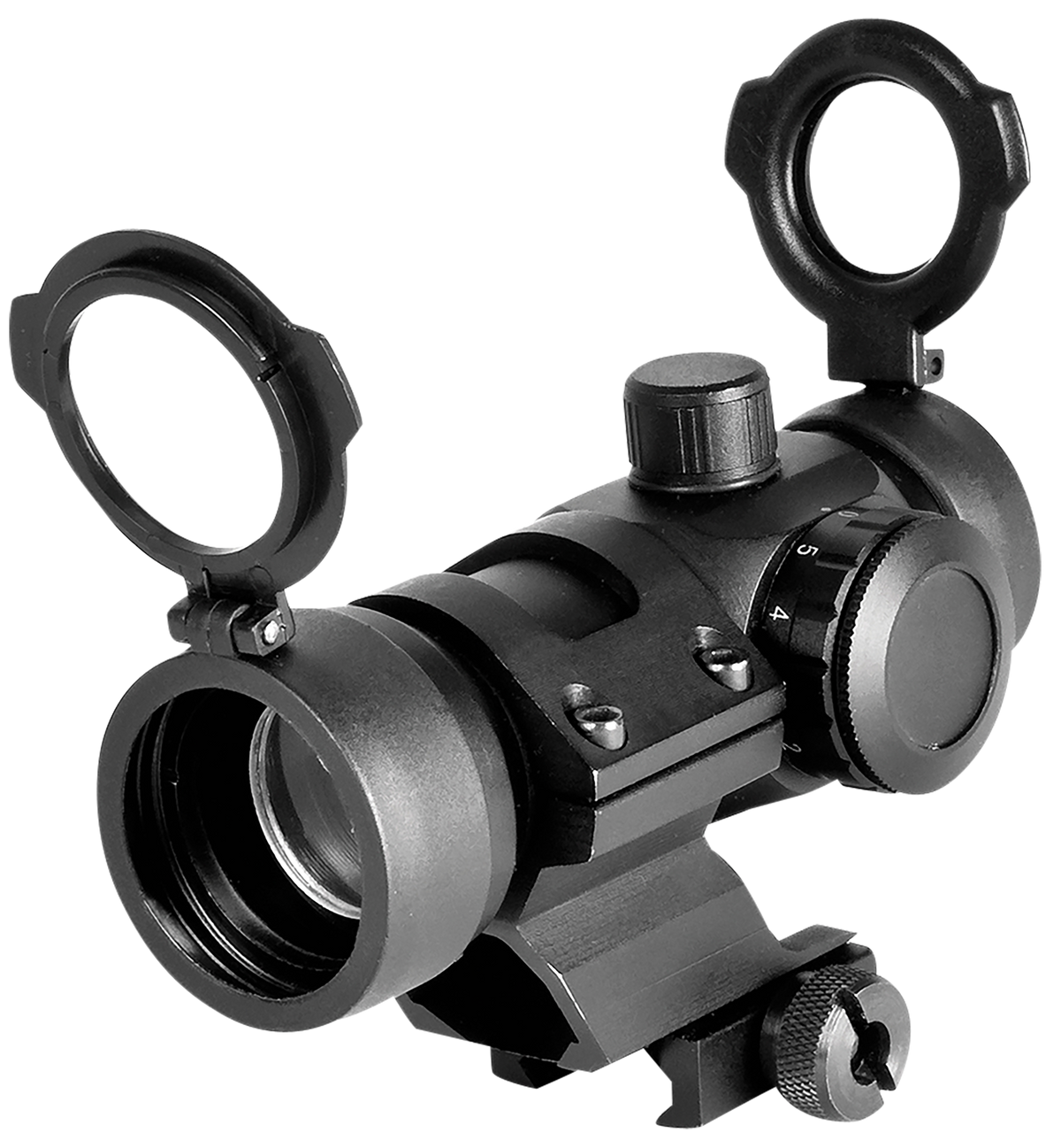 NcSTAR DMRG130 Tube Reflex Optic 1x 30mm 3 MOA Red/Green Dot Black Anodized CR2032