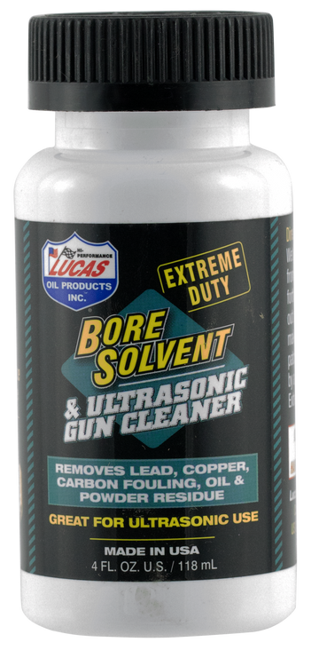 Lucas Oil 10907 Extreme Duty Bore Solvent & Ultrasonic Gun Cleaner 4 oz Jar