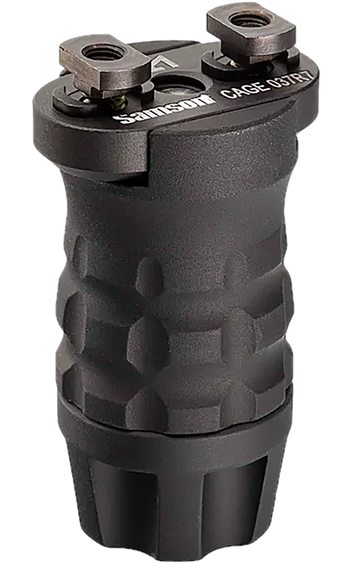 Samson Short Grenade Vertical Grip M-LOK Black Anodized 6061-T6 Aluminum