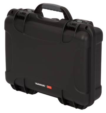 Nanuk 910 2-Up Pistol Case Black Polymer - Holds 2 Glock