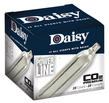 Daisy Powerline CO2 Cylinder 12-Gram 25-Pack