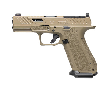 Shadow Systems XR920 Elite 9mm Luger 4.5" 10+1 Semi-Auto Pistol - FDE - CA Compliant